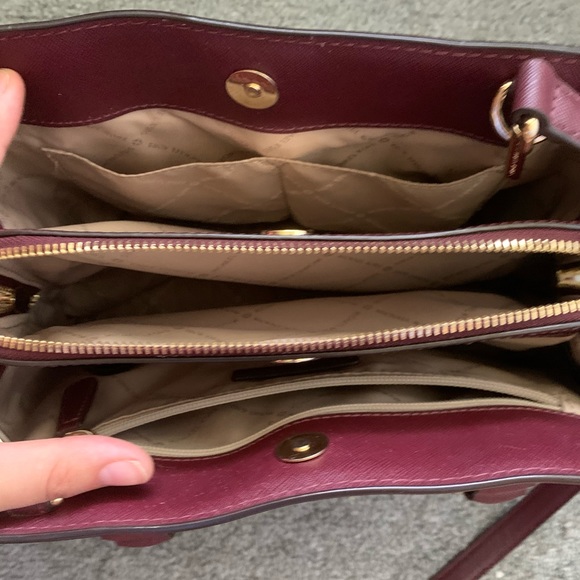 Michael Kors Burgundy Crossbody Bag - Picture 3 of 3